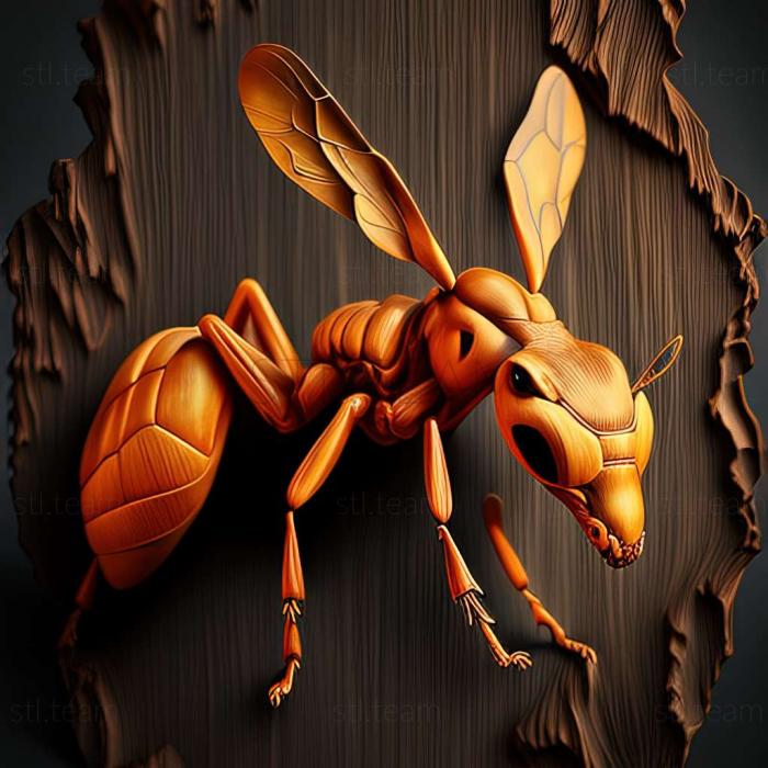 3D model Camponotus atriceps (STL)